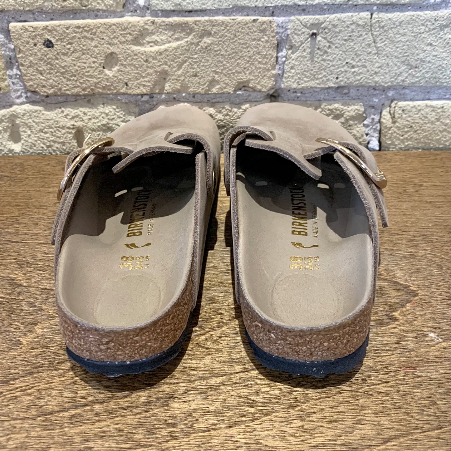 Birkenstock Boston Big Buckle Oiled Leather