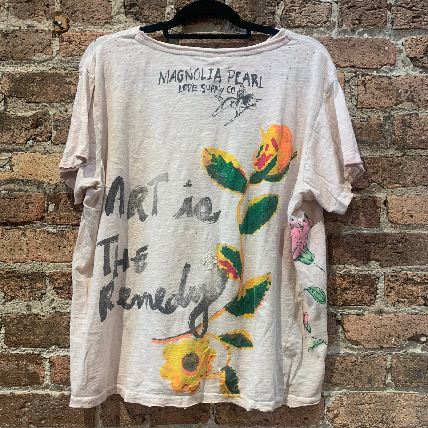 Magnolia Pearl Frida Art Is The Remedy Tee