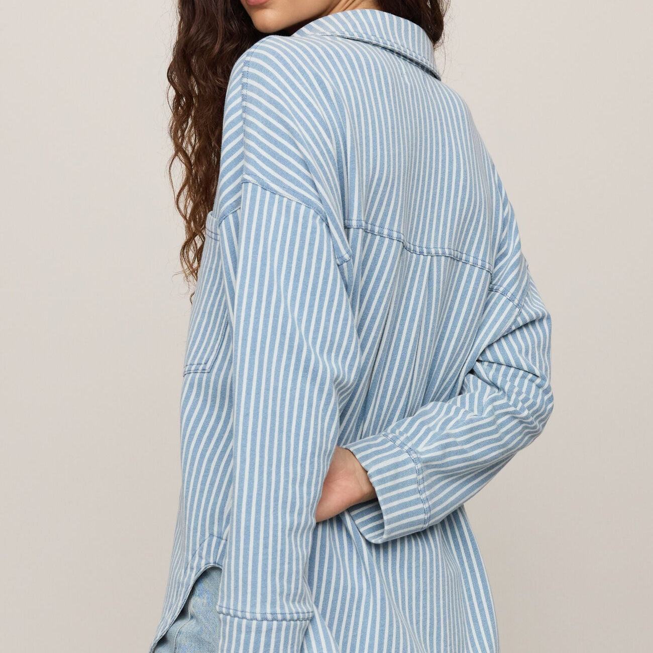 Z Supply All Day Knit Stripe Jacket