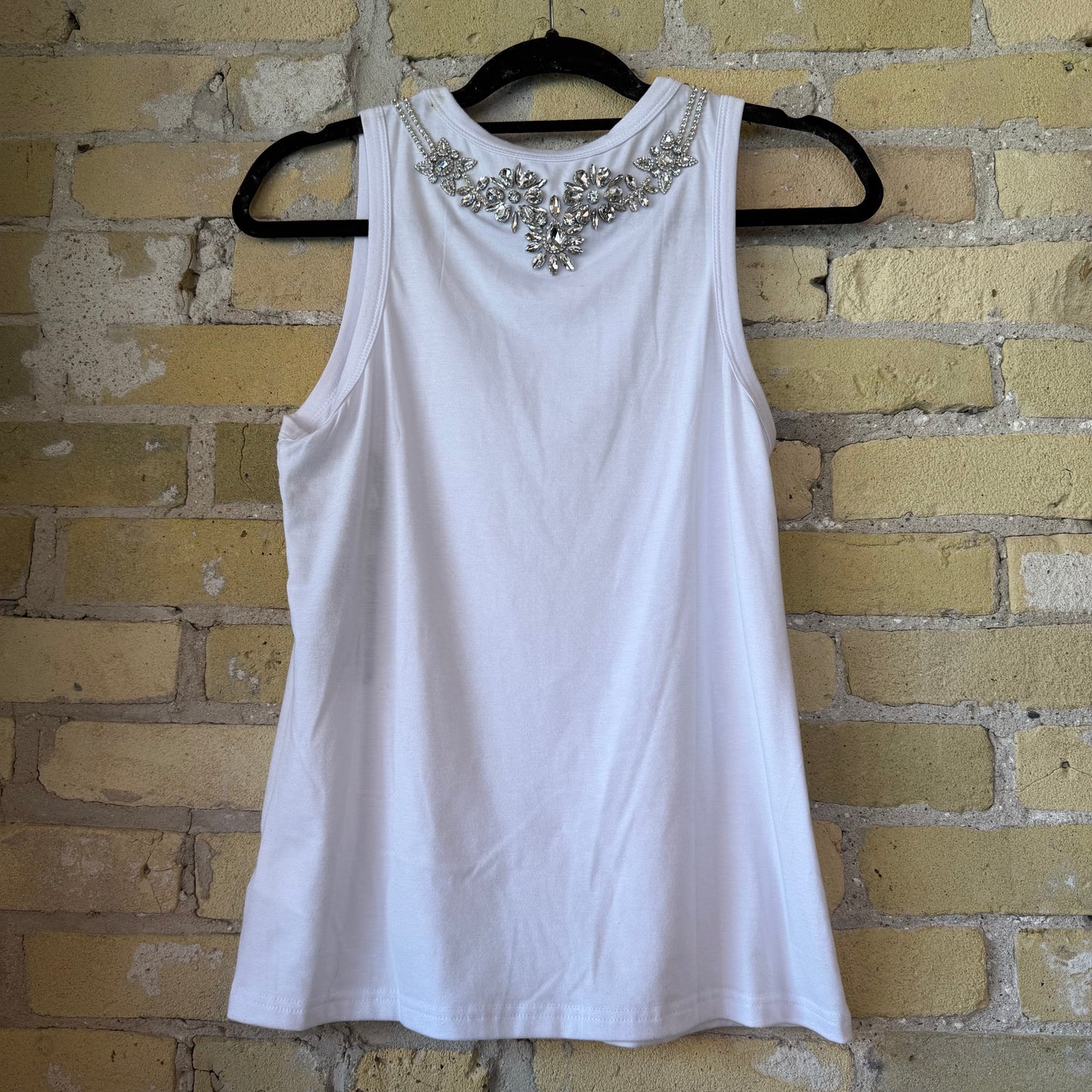 Gearhead White Bling Tank