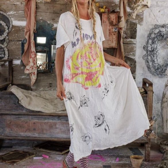 Magnolia Pearl Let Love In Tee Dress