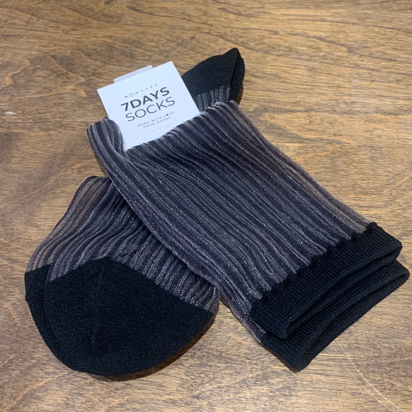 Crew Sheer Mesh Loose See-Through Socks - shoostore