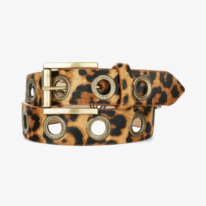 Leysa Leopard Belt