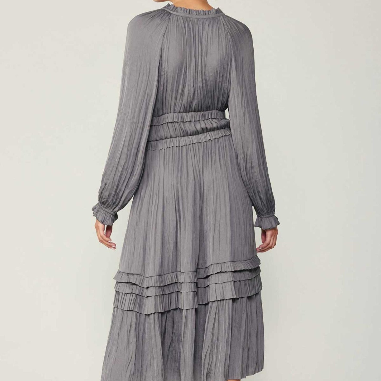 Current Air Grey Midi Dress