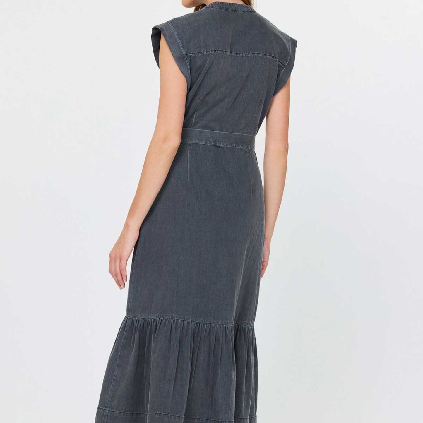 Current Air Washed Black Dress