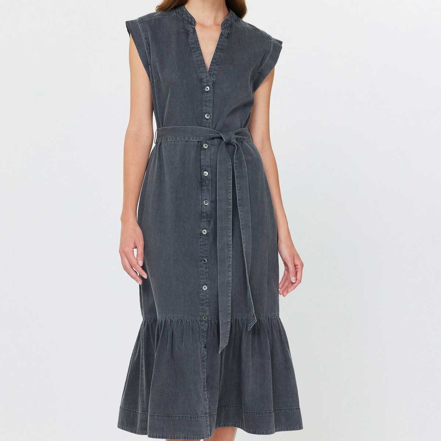 Current Air Washed Black Dress