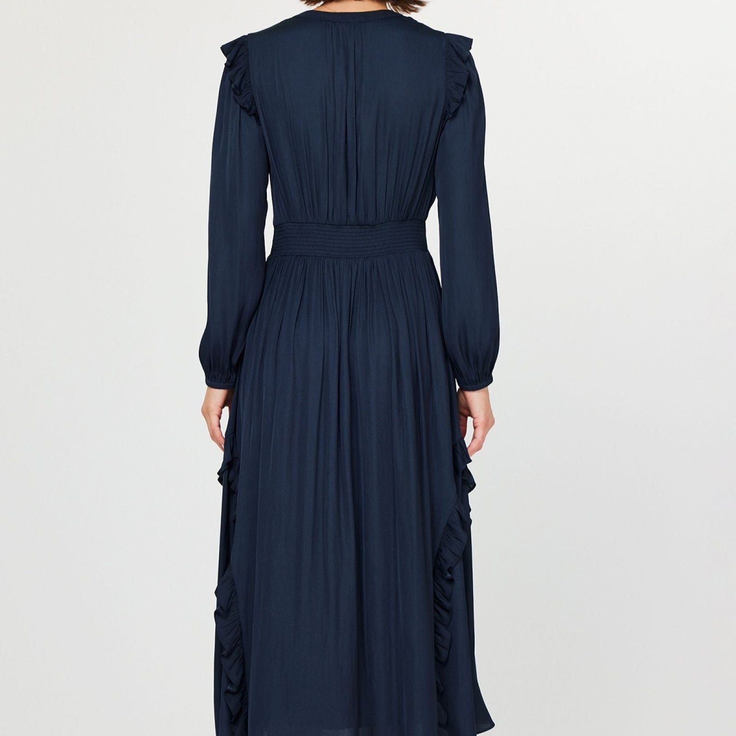 Current Air Navy Midi Dress