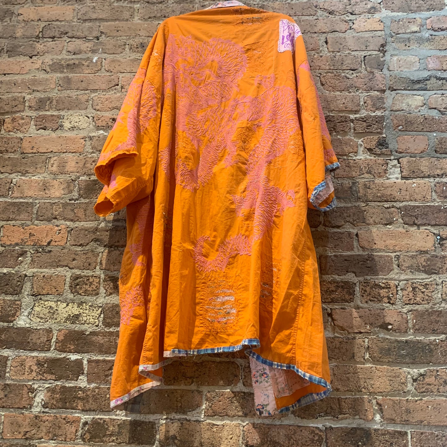 Magnolia Pearl Dharma Dragon Embroidered Kimono