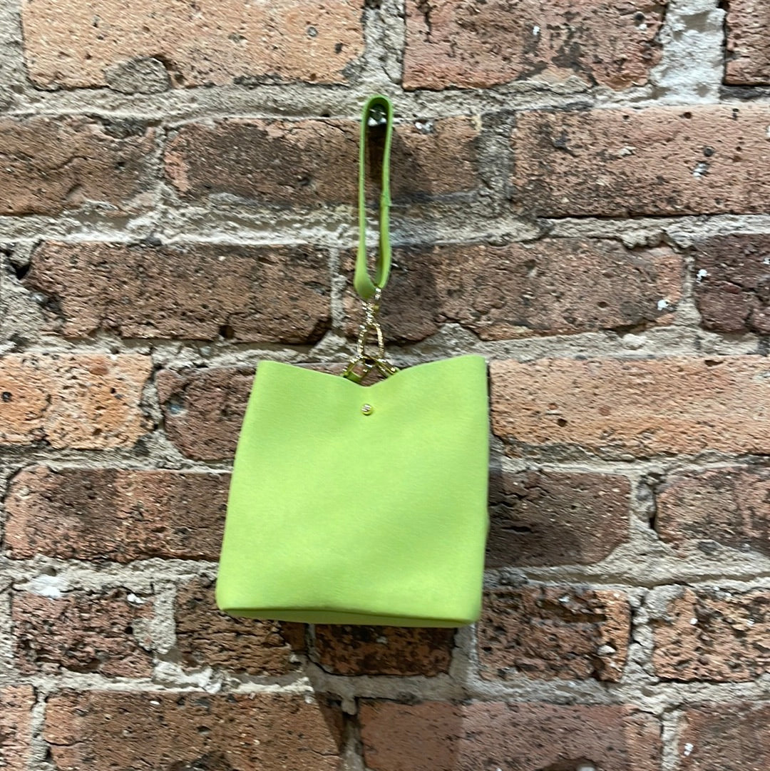 ALL BLACK Wristlet