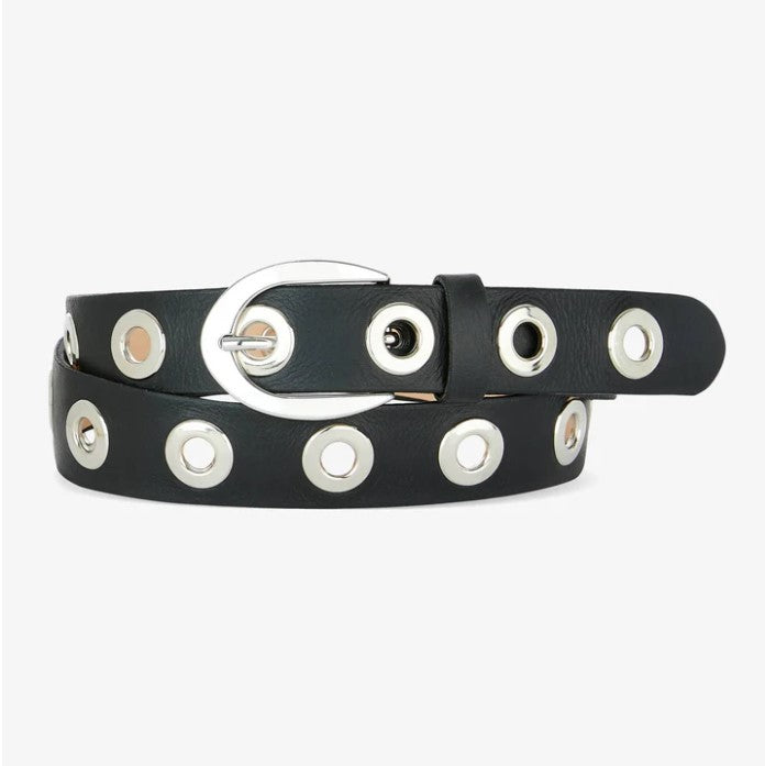 Leah Black/Silver Belt