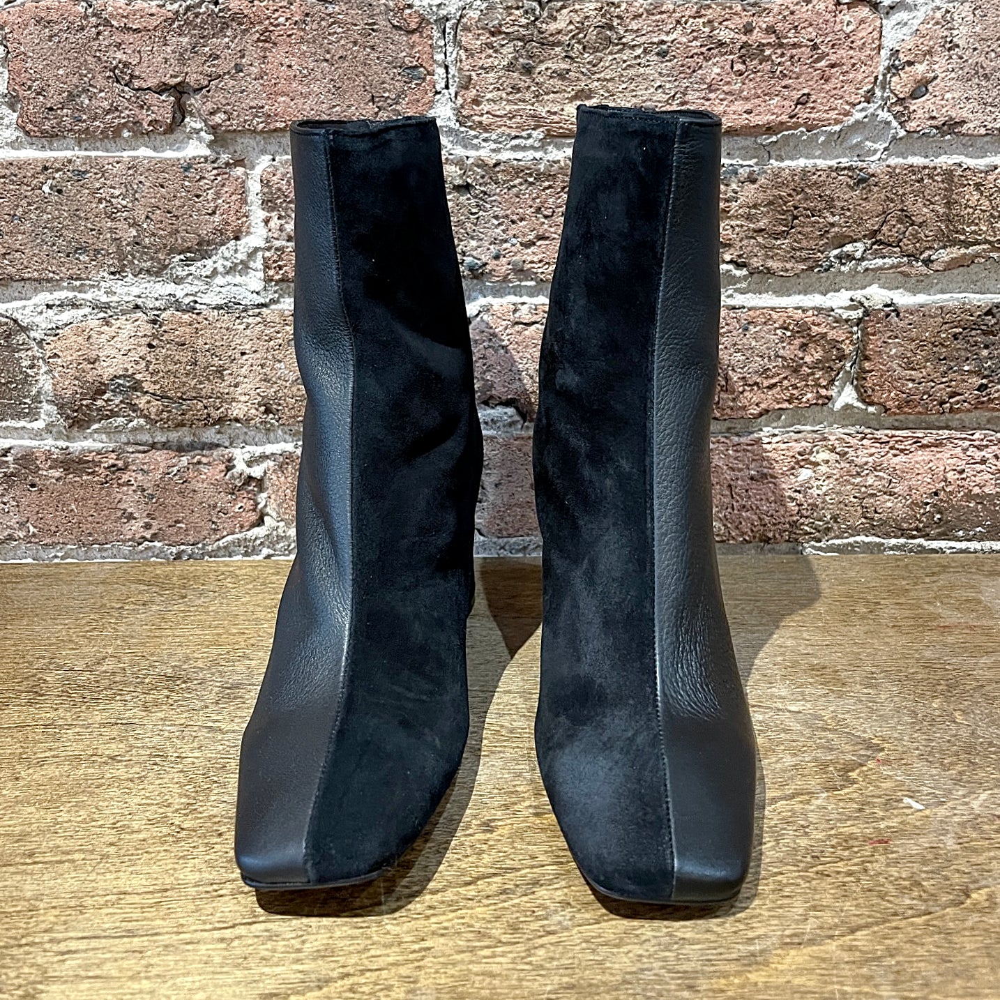 Tabatha Leather Heeled Boots