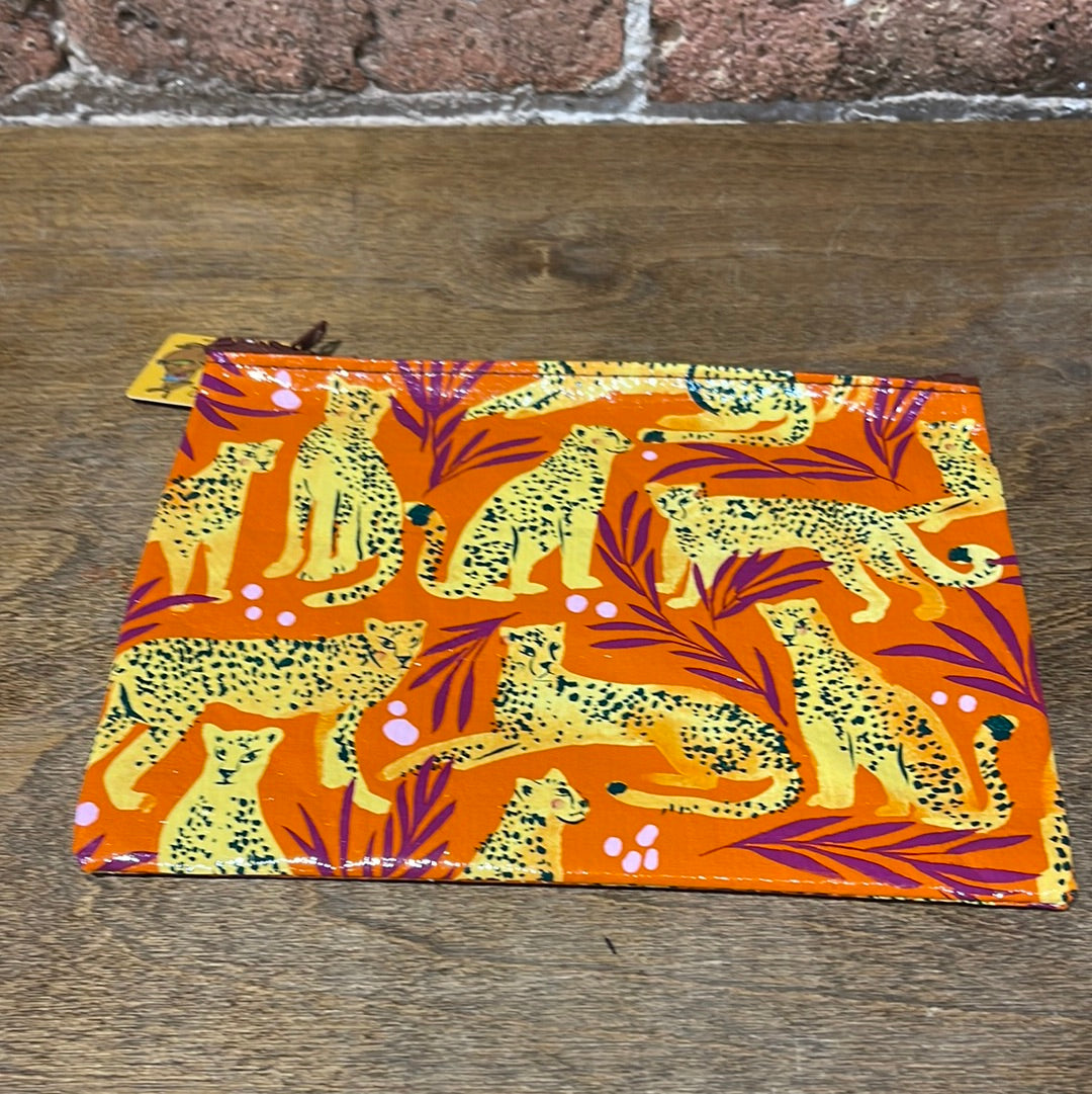 Blue Q Zipper Pouch - shoostore
