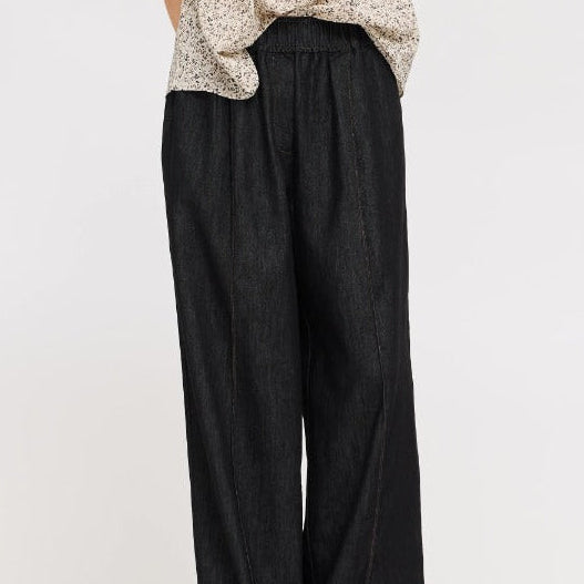 Grade & Gather Wide Straight Denim Pants - shoostore