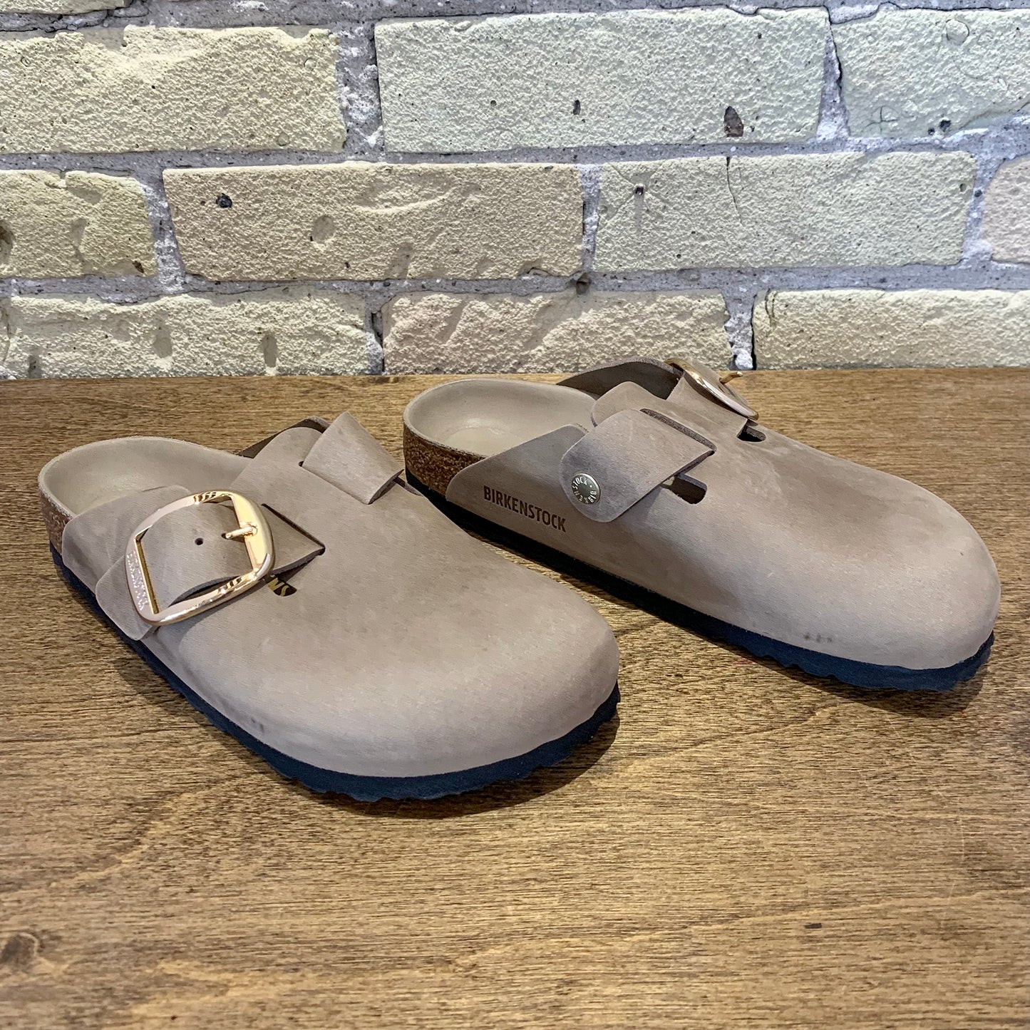 Birkenstock Boston Big Buckle Oiled Leather