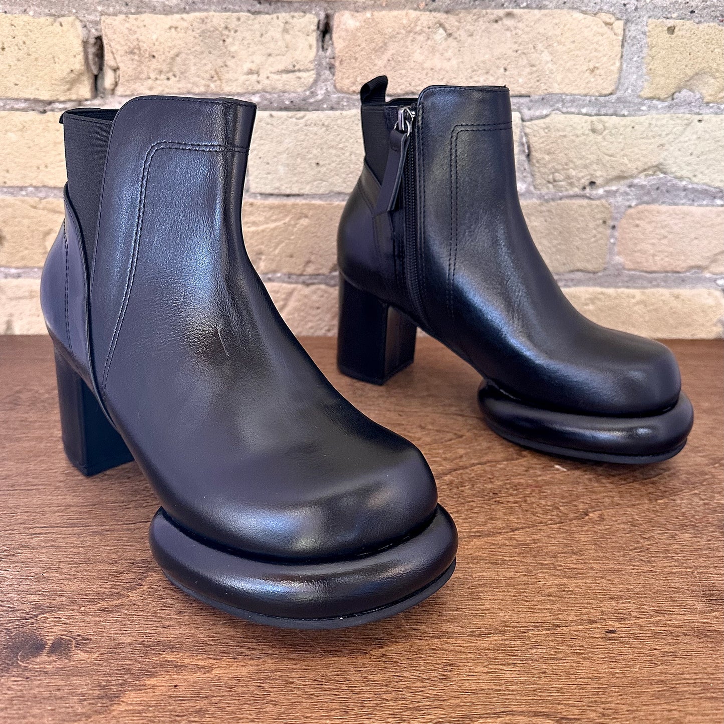All Black Mod Easy Bootie