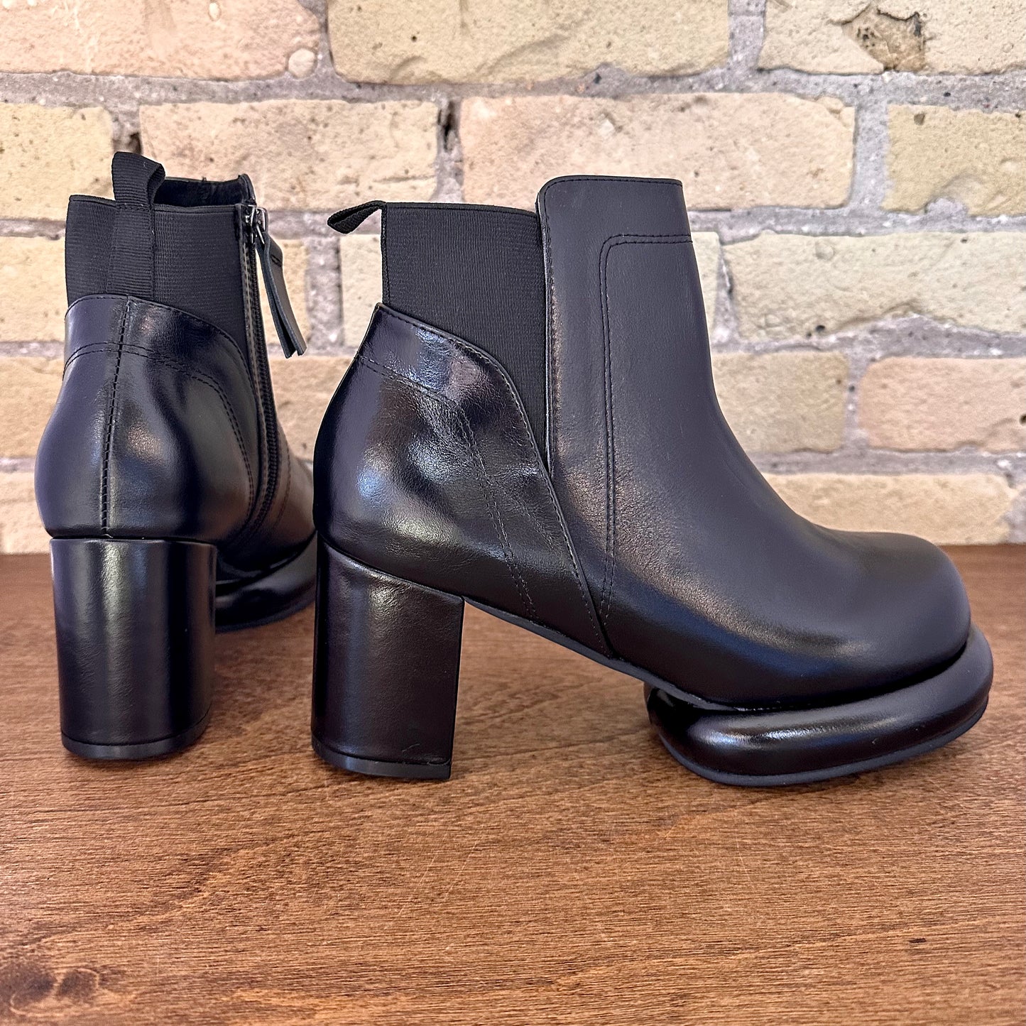 All Black Mod Easy Bootie