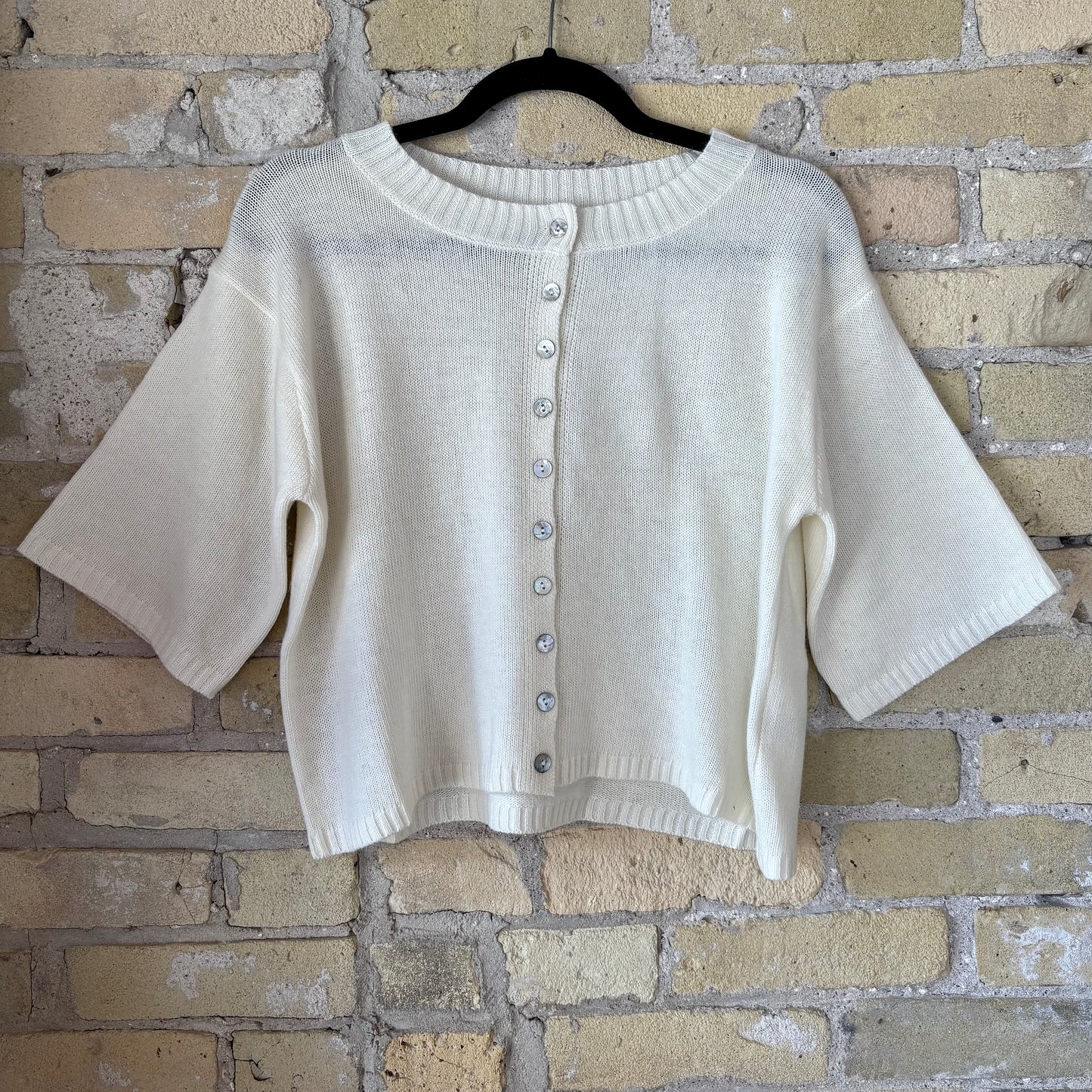 The Stacey Cardigan Cream