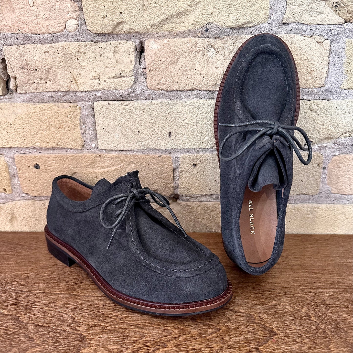 All Black MS Blucher