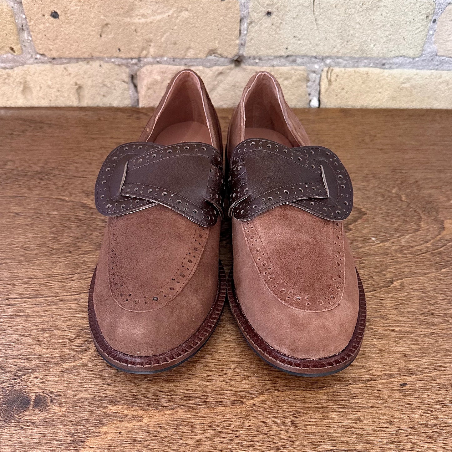 All Black Belted Kid Loafer