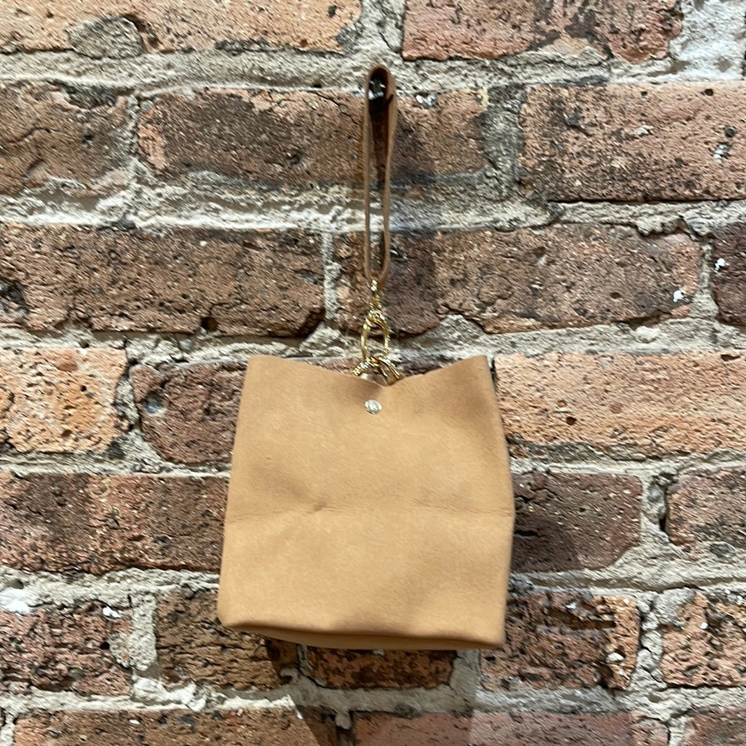 ALL BLACK Wristlet