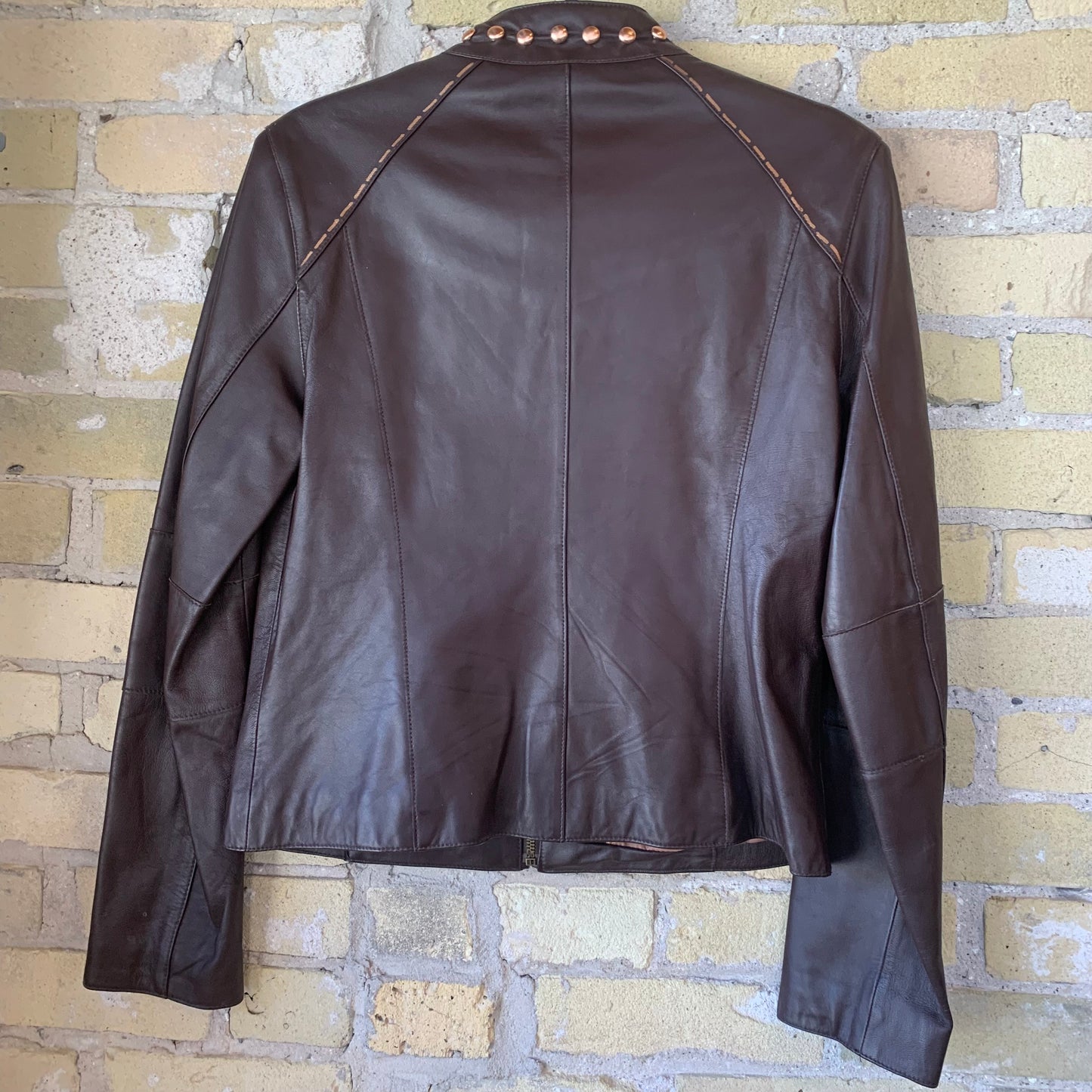 Gearhead "Words Hold Power" Leather Jacket
