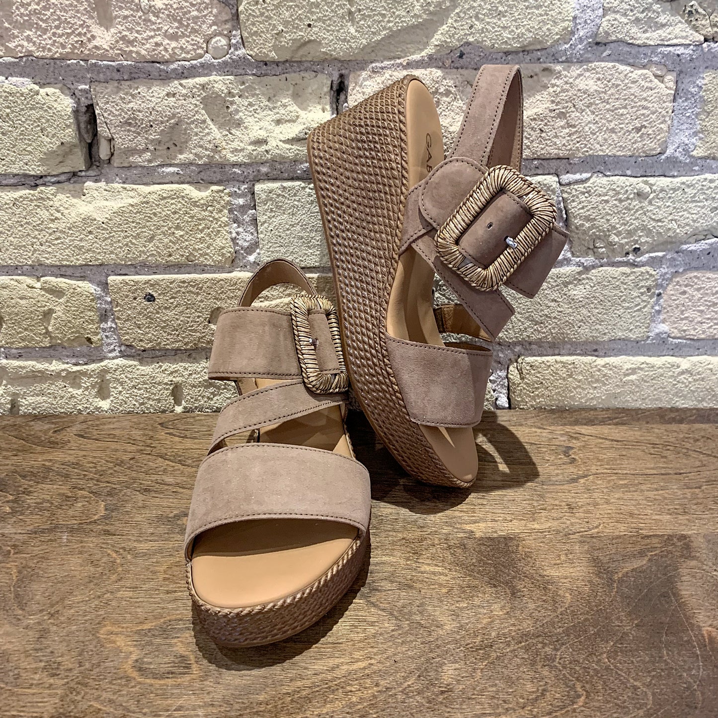 Gabor 84.771.14 Strap Wedge Sandal