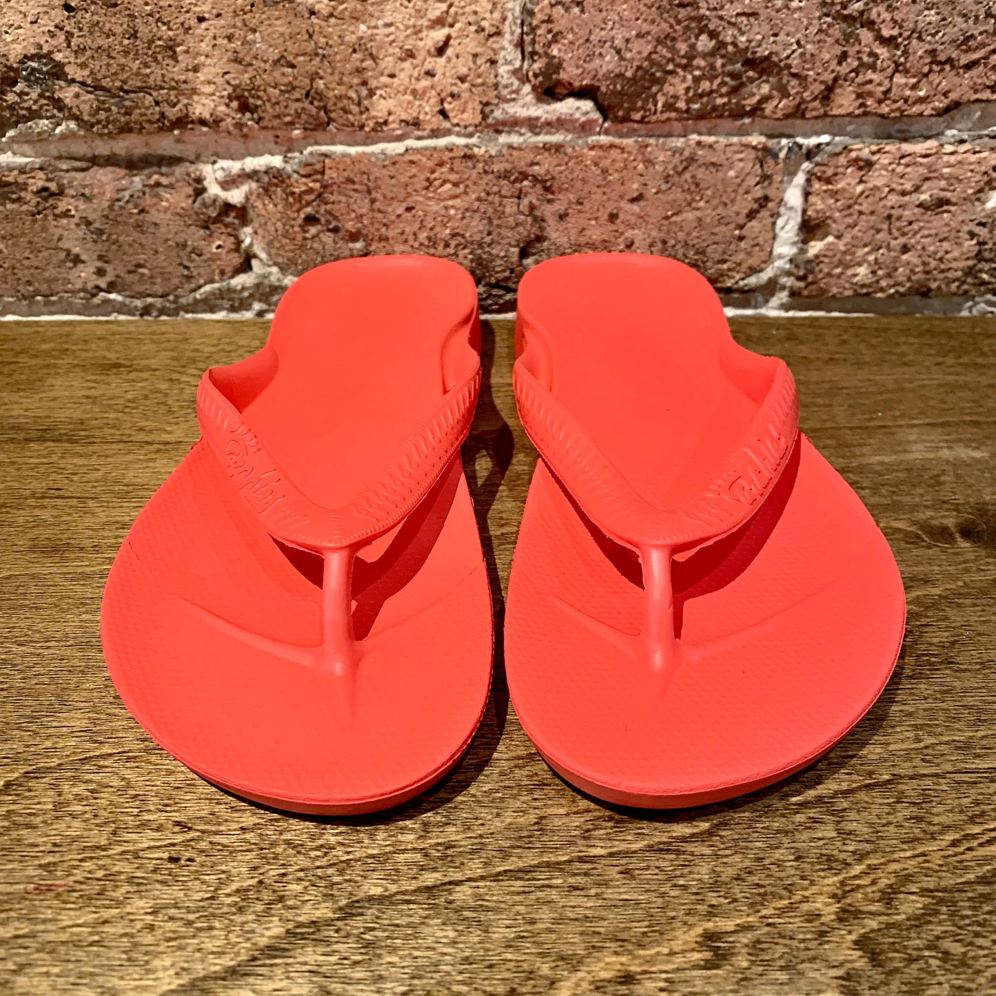 Archies Coral - Arch Support Flip Flops