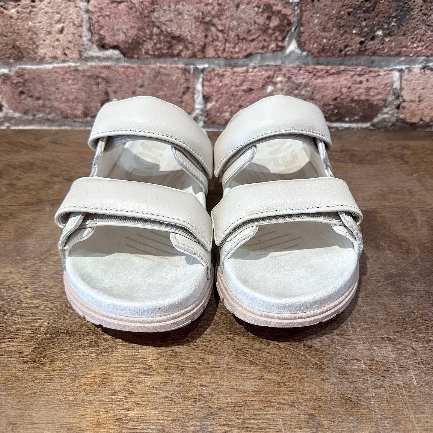 Woden Lisa Two-Strap Slide Sandals