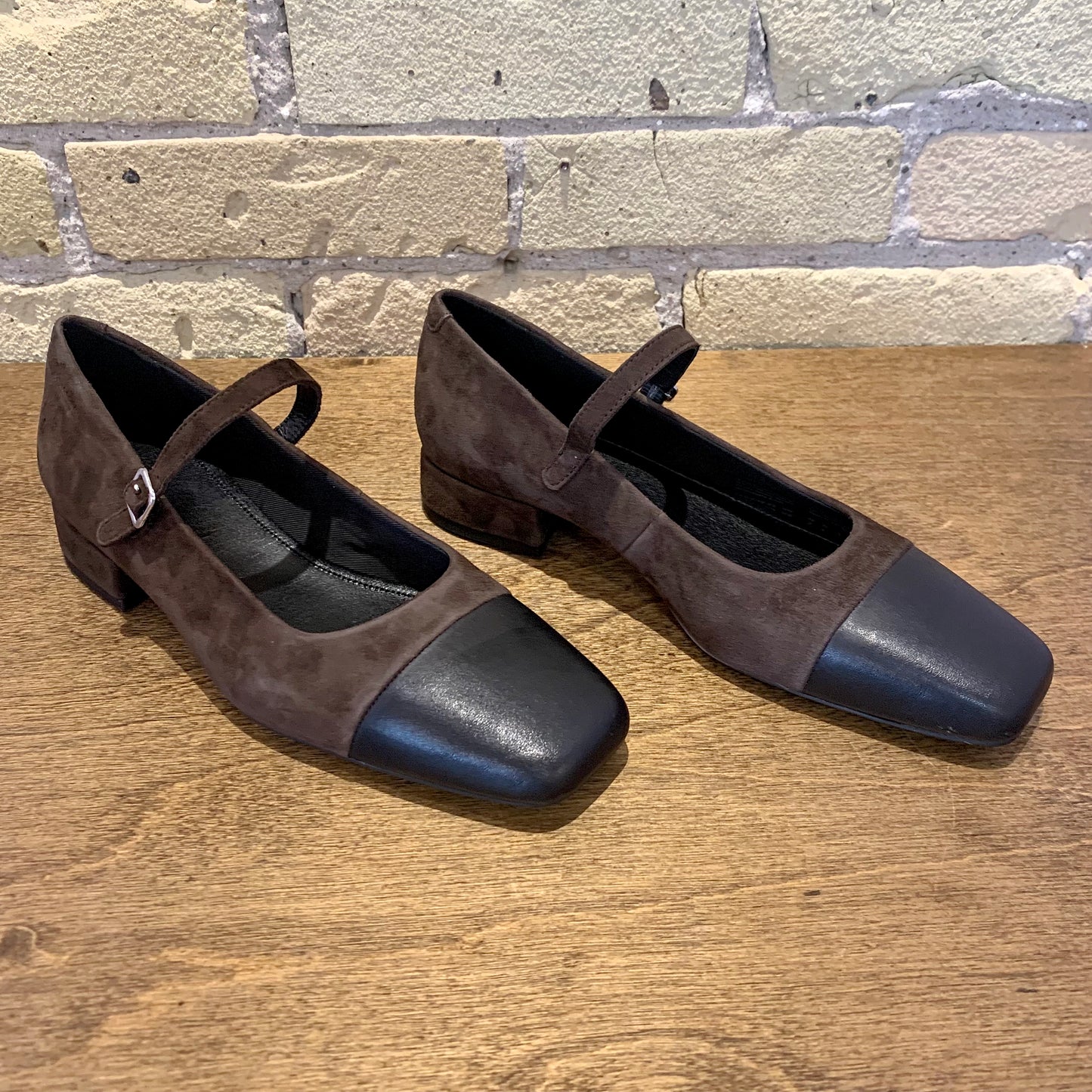 Vagabond Debbi Heeled Mary Jane Coffee