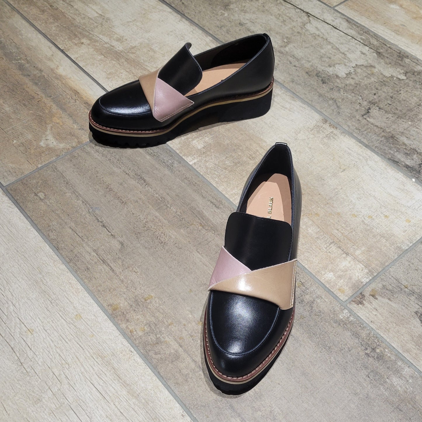 ALL BLACK Flatsash Lugg Loafer