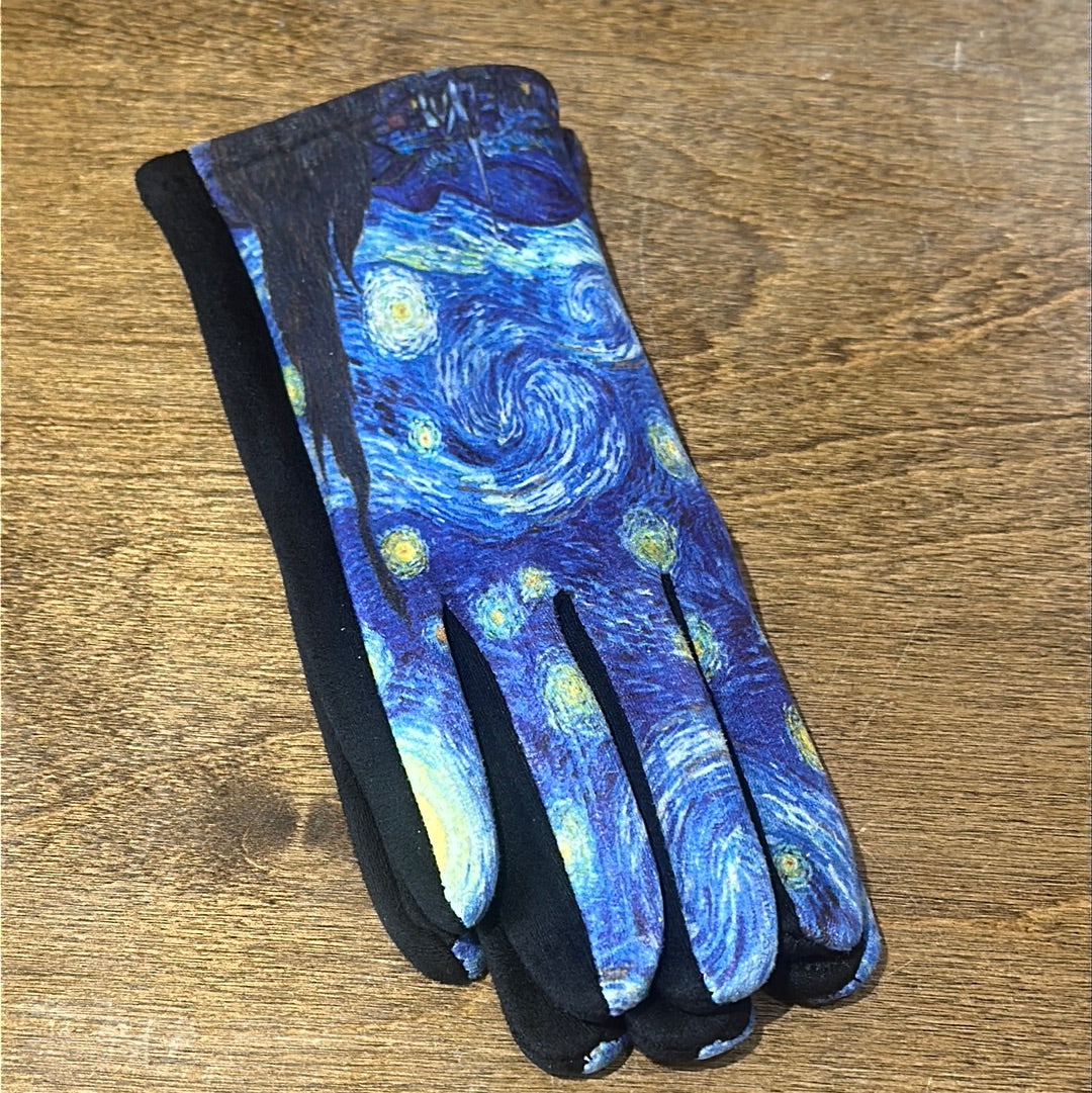 Starry Night Gloves