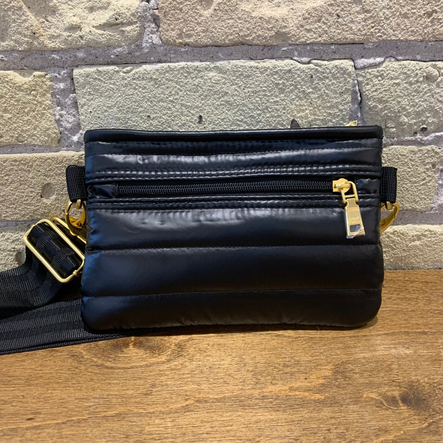 Think Royln Bum Bag/Crossbody Pearl Black
