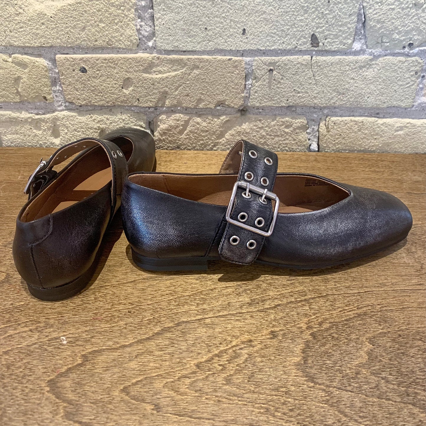 Miz Mooz Zephyr Gunmetal Mary Jane