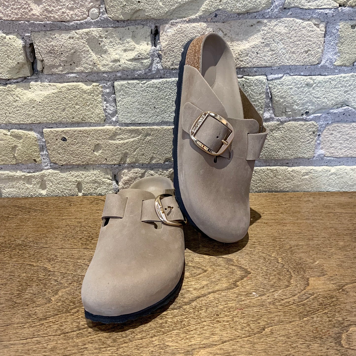 Birkenstock Boston Big Buckle Oiled Leather