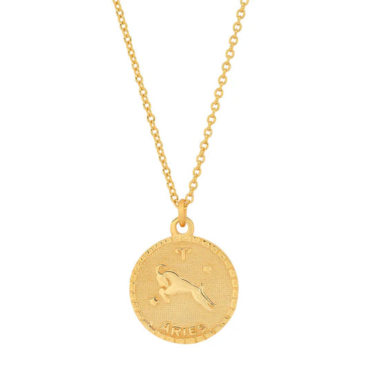 Jen Hansen Zodiac Chain Necklace - Aries
