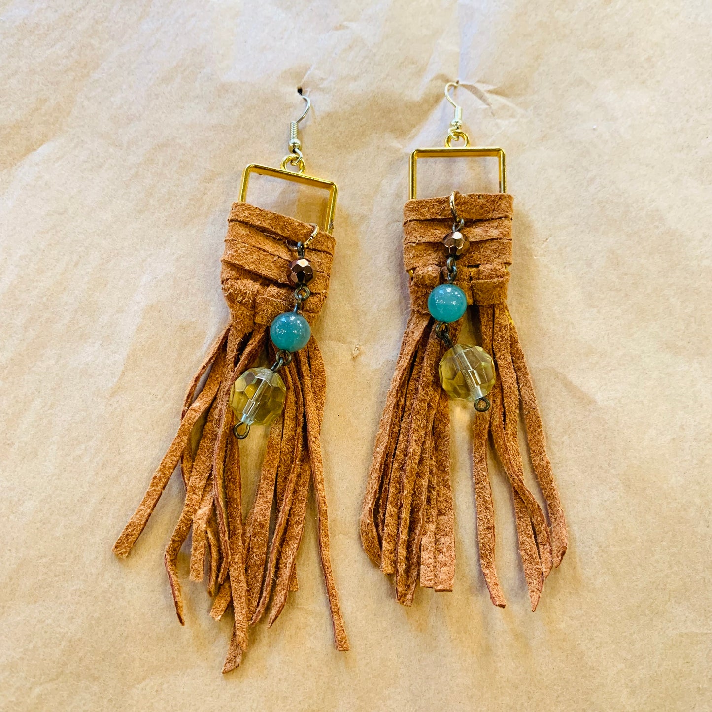 Gearhead Fringe Earring