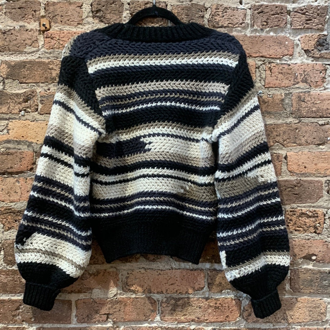 Asheville Striped Sweater