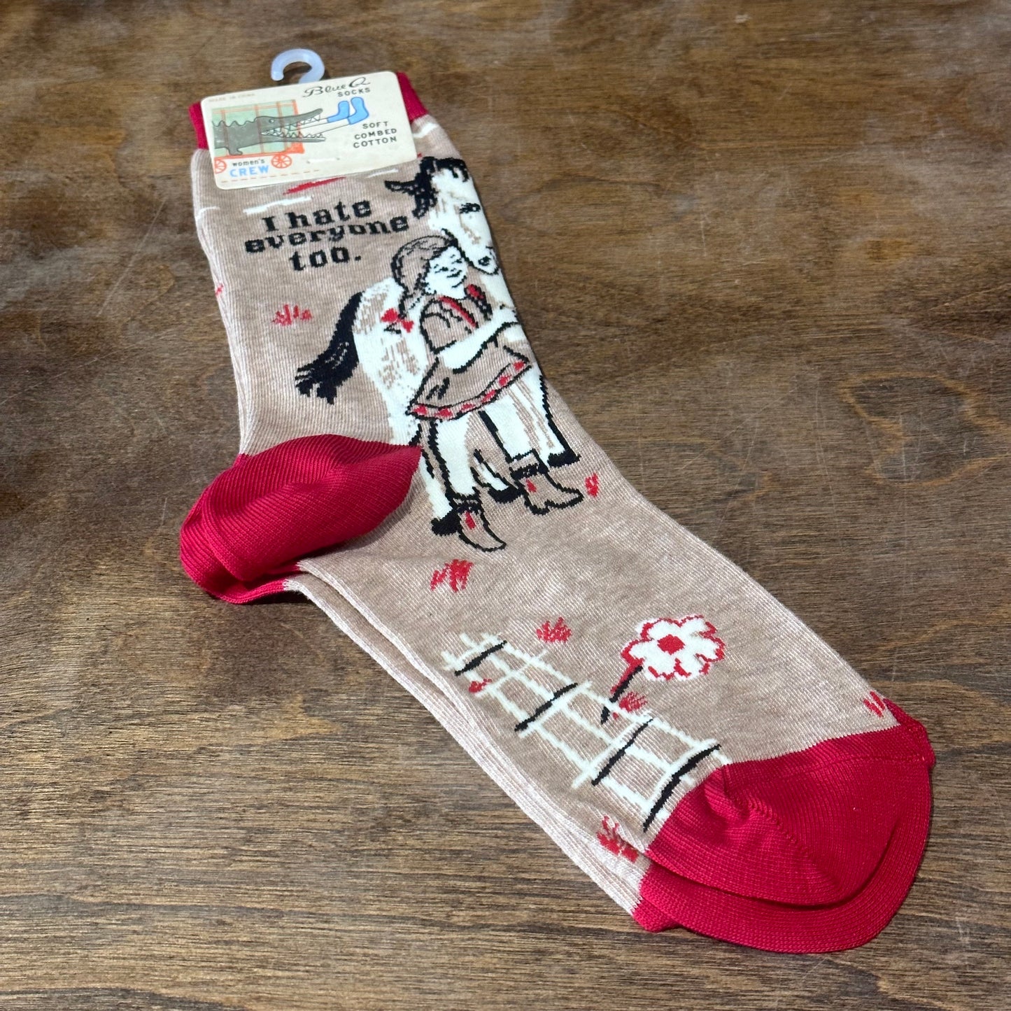 Blue Q Women's Crew Socks - shoostore
