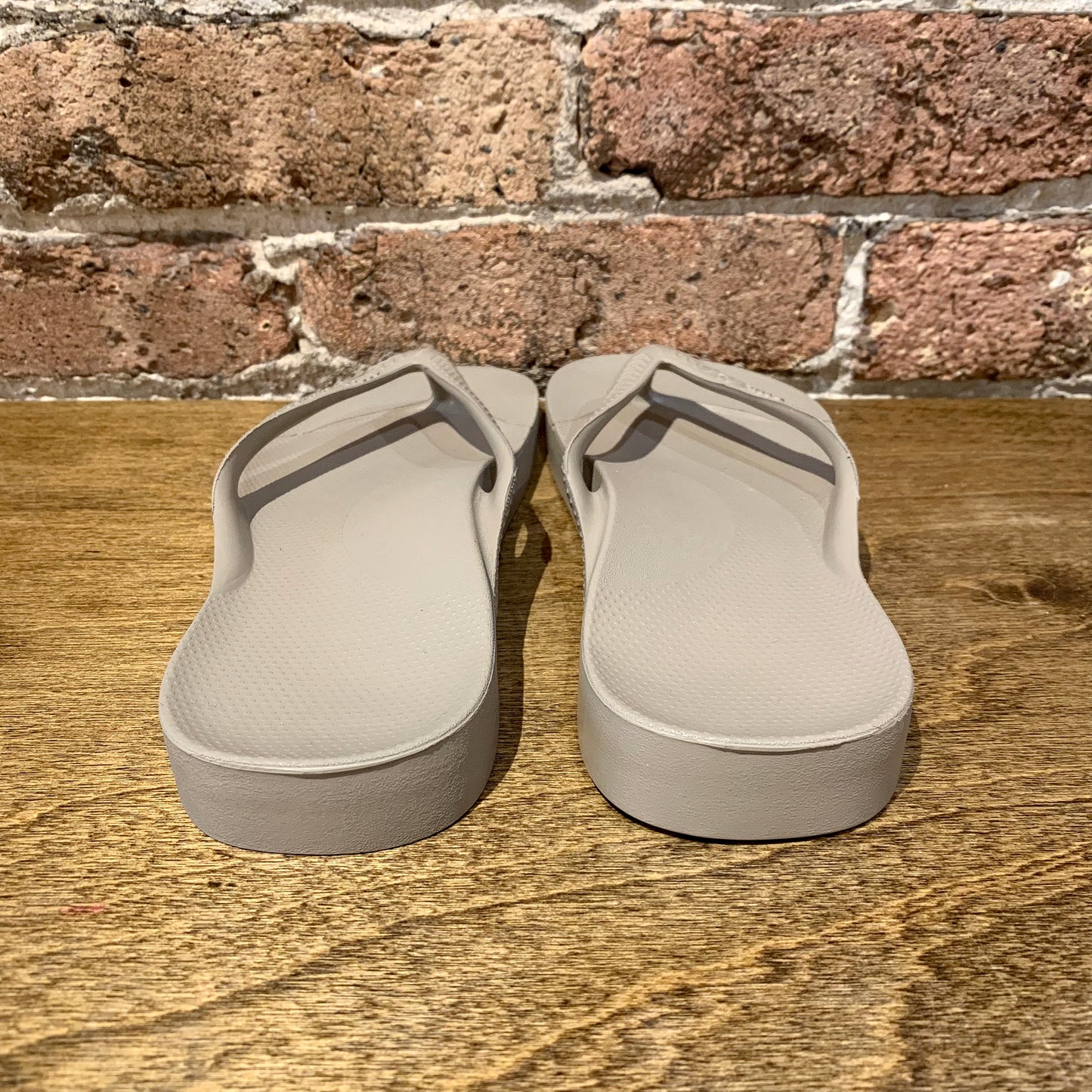Archies Taupe - Arch Support Flip Flops
