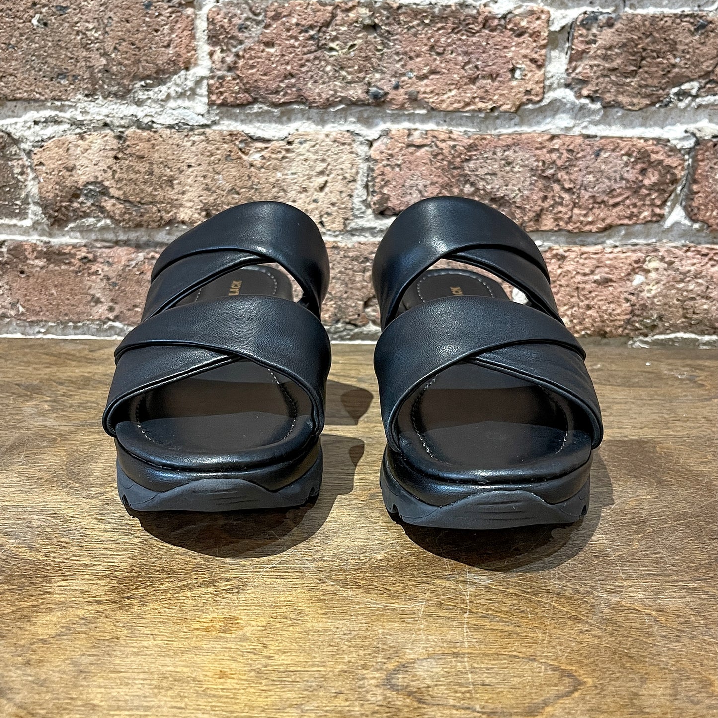 ALL BLACK Double Collar Slide