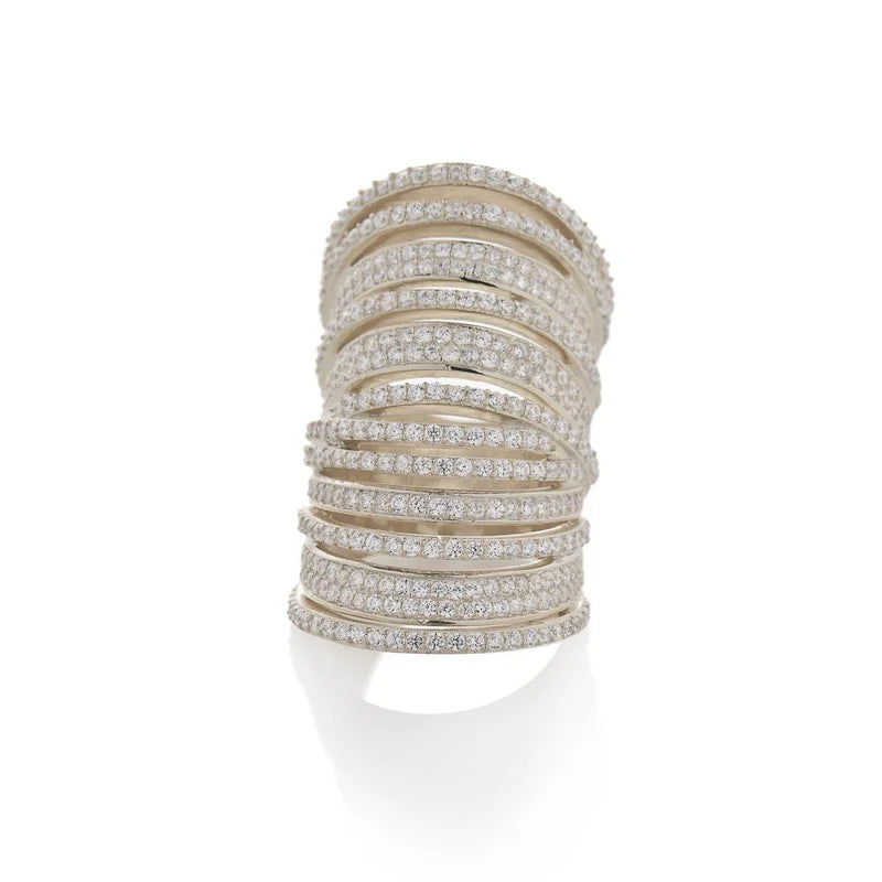 Jen Hansen Cieli Ring, Silver