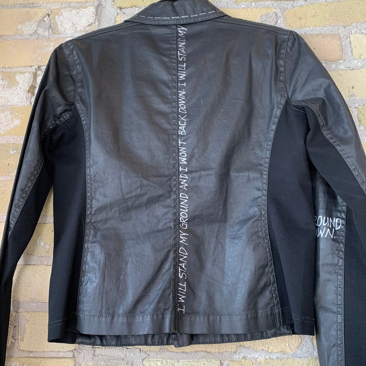 Gearhead Stand My Ground Black Moto Jacket