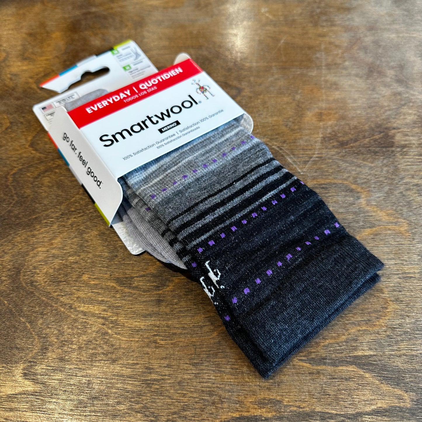 Smartwool Everyday Stitch Stripe Crew Socks
