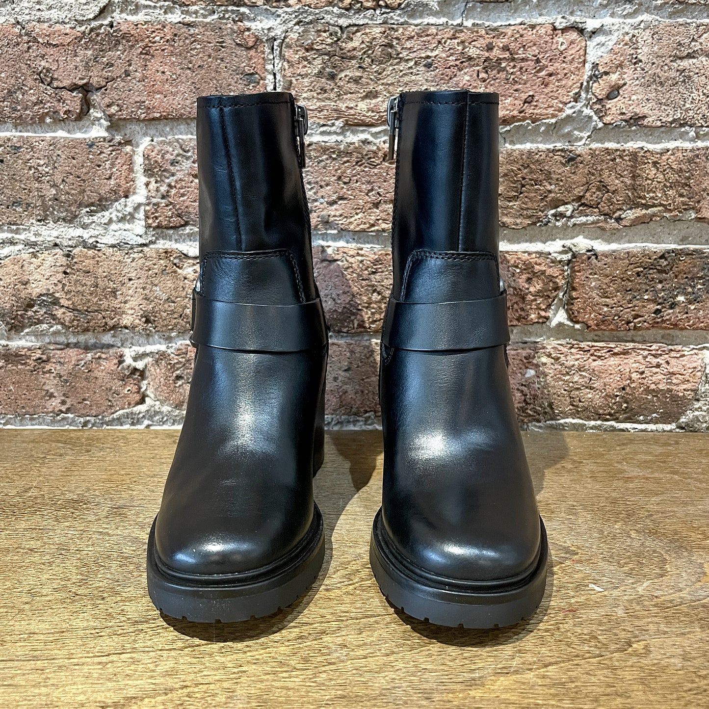 Camros Leather Moto Boots