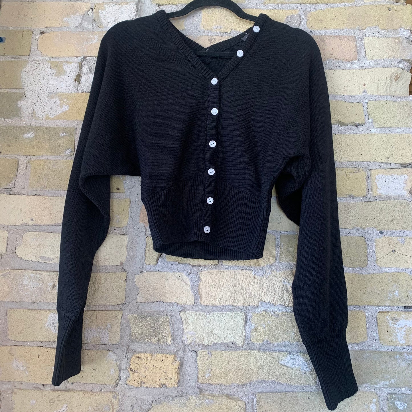 Grade & Gather Black Cardigan