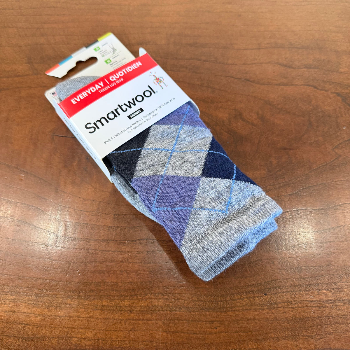 Smartwool Everyday Diamond Jim Argyle Crew Socks