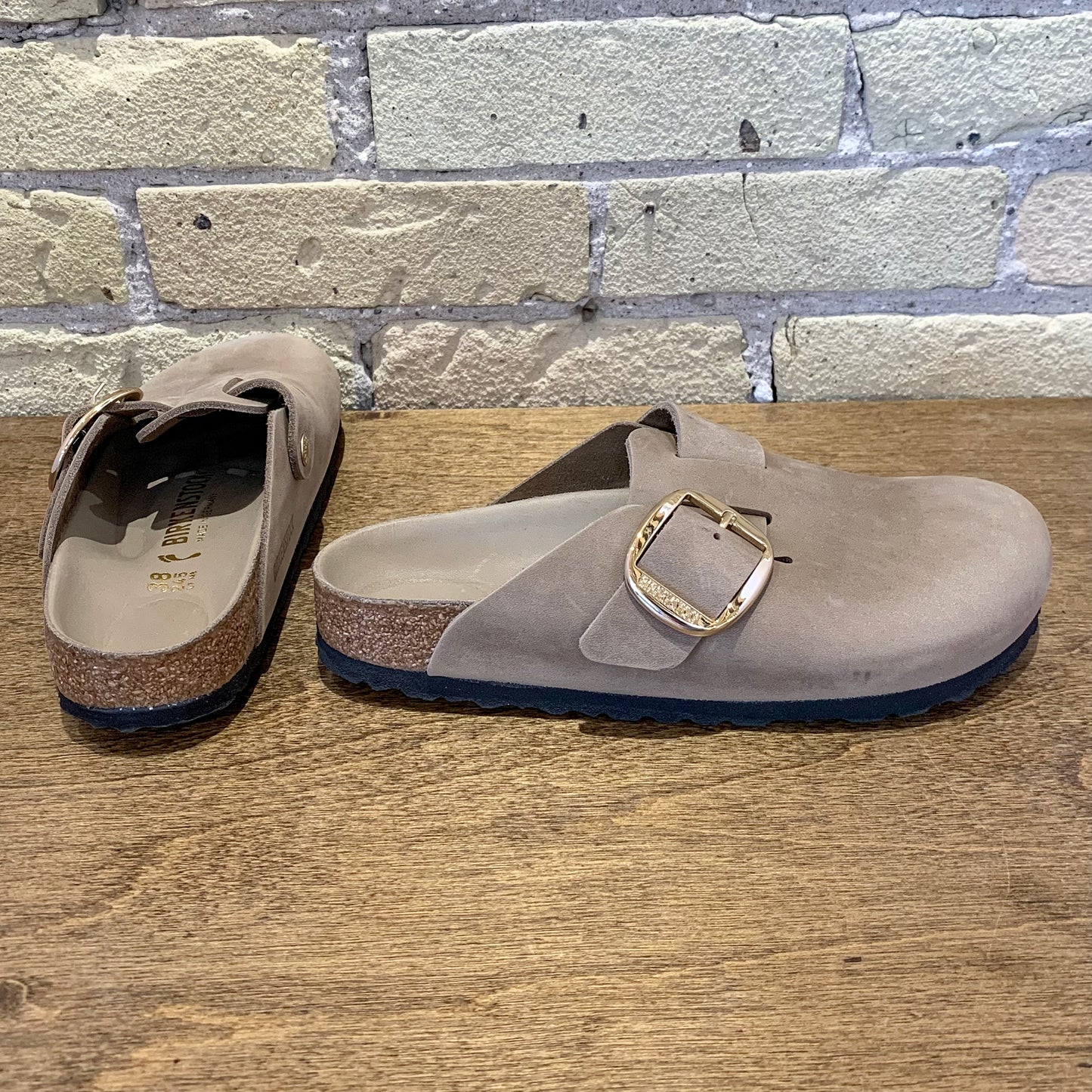 Birkenstock Boston Big Buckle Oiled Leather