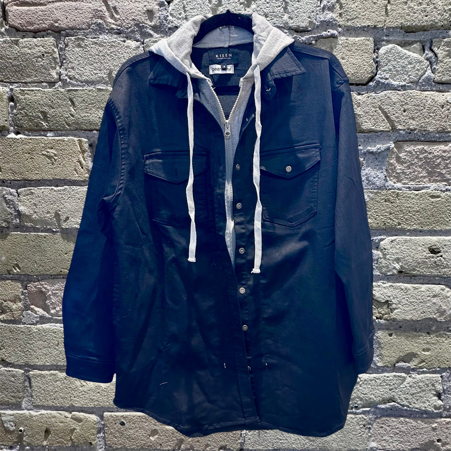 Gearhead Lainey Wilson Black Jacket/Gray Hoodie