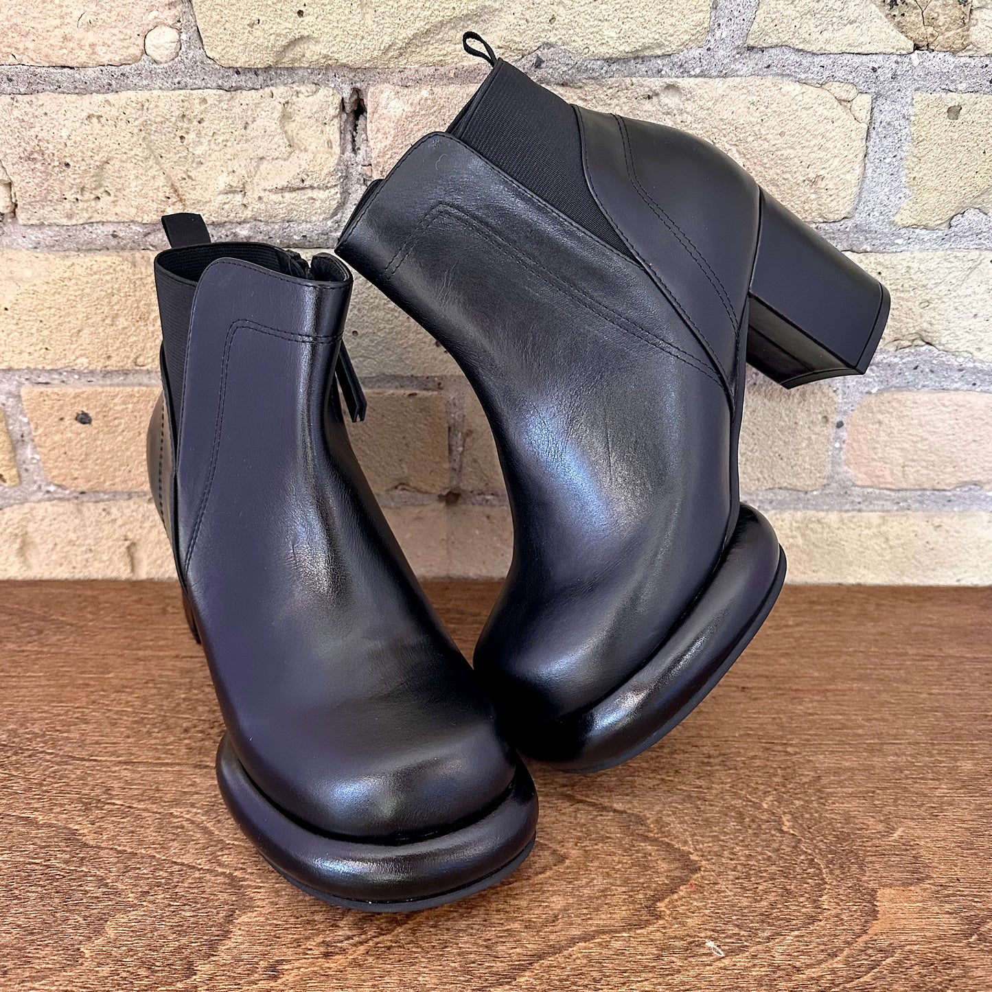 All Black Mod Easy Bootie