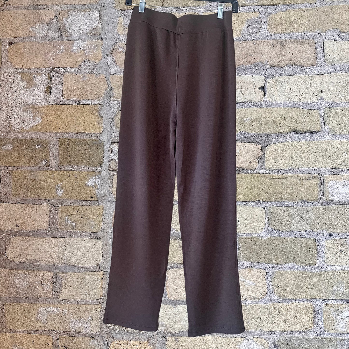 Soft Drape Cropped Pant Espresso